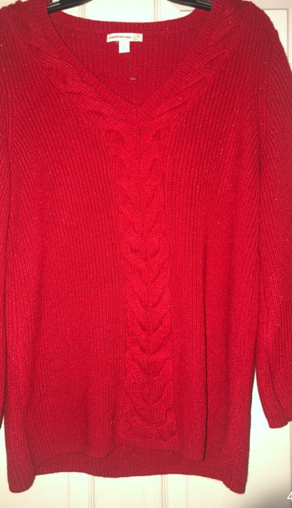 Red sweater - Picture 2 of 3